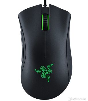 Mouse Razer DeathAdder Essential Ergonomic Gaming Optical Green Lighting-Black