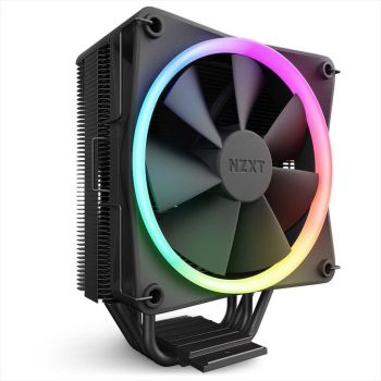 COOLERS CPU NZXT T120 RGB Black, 4 HEAT PIPES, RC-TR120-B1 AMD/INTEL