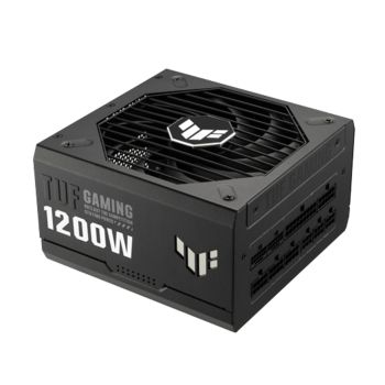 ASUS 1200W Gold PSU TUF-GAMING-1200G, ATX 3.0 Compatible Fully Modular Power Supply, 80+ Gold Certified, Military-Grade Components, Dua