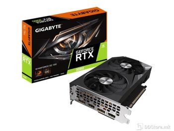 Gigabyte GeForce RTX 3060 OC LHR 12GB GDDR6 2xHDMI/2xDP DX12U PCIe 4.0 WINDFORCE 2X v2