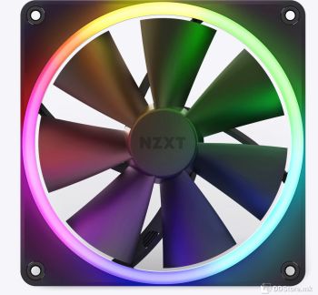 NZXT F140 RGB 140mm Cooling Fan Black (RF-R14SF-B1)
