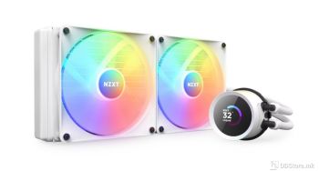 Cooler Liquid NZXT Kraken 240 RGB LCD White