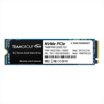 SSD M.2 512GB TEAM GROUP MP33 NVMe, 1700/1400 MB/s, TM8FP6512G0C101