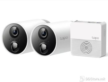 TP-Link Camera Tapo C400S2, Smart Wire-Free Security Camera System, 2-Camera System