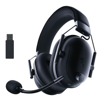 Razer BlackShark V2 Pro (2023) - Black, Premium Wireless E-Sports Headset (HyperClear Super Wideband Mic, TriForce Titanium 50 mm Drive