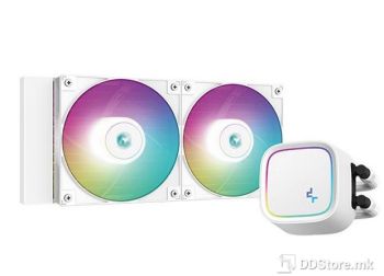 Deepcool LE520 ARGB Sockets All Intel/AMD White Cooler Liquid