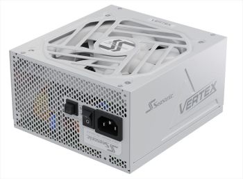 PSU 1200W SEASONIC VERTEX GX-1200 w/PCIE 5.0 80+ GOLD , Fully Modular, WHITE