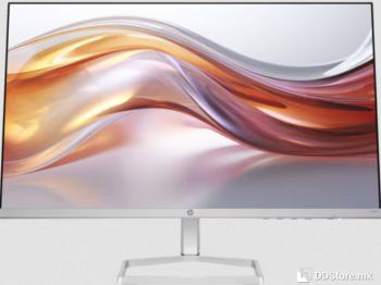 HP Monitor Series 5 524sh, 23.8", IPS FHD, Res (1920x1080) 100Hz, 16:9, Height Adjust, 1500:1, 5ms, 300 nits, 178/178, 1 HDMI, 1 VGA, Silver, 2Y