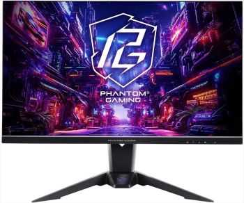 MONITOR 27" ASROCK PG27QFT2A, QHD 2560 x 1440 at 180 Hz, IPS , AMD FreeSync, HDR, 1ms, 2xHDMI, 1x DP, WIFI antena, Tilt,w/speakers, 90LXA0B0-A0E0A0J, Swivel, Tilt, w/speakers, 90LXA0B0-A0E0A0J