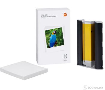 Xiaomi Mi Portable Photo Printer Paper (3-inch, 40-sheets), BHR6756GL