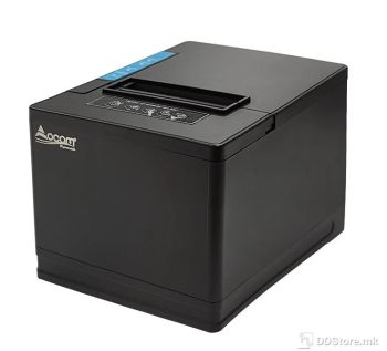OCOM Thermal Printer Barcode label OCPP-80S 80mm, 300 mm/se, USB, RJ45, serial, Supporting wall mounting