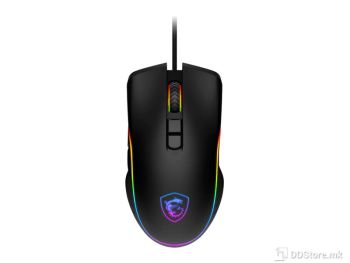 Mouse MSI Gaming Forge GM300 7200DPI RGB Black