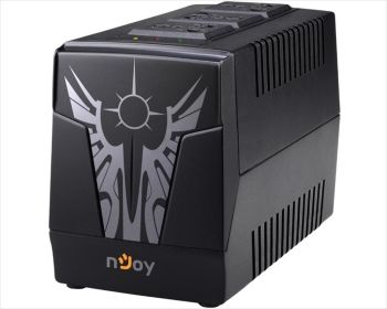 AVR 1000VA / Power 1KVA 500W NJOY PALADIN,3x Schuko,Over/under-voltage/Over heat/Over charge protection,Single phase,Voltage range 184-284 VAC,PWAV-10003PL-AZ01B