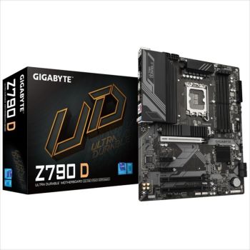 MB 1700 Z790 D GIGABYTE, 4xDDR5 7600MHz(OC), PCIex16 5.0, 2xPCIex16 4.0, 2xPCIex1, 3xM.2, 6xSATAIII, DP, HDMI, 2.5GbE LAN