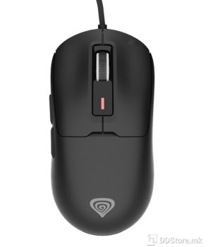 Mouse Genesis Gaming Krypton 660 12000DPI RGB Black w/Software