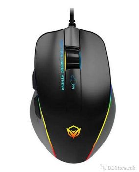 Meetion GM23 GAMING Mouse Black, RGB Backlight