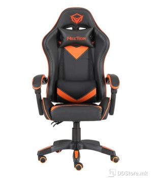 Meetion CHR04 GAMING chair Black&Orange, Seat height: 45cm