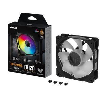 ASUS TUF GAMING TR120 ARGB Single Pack, Black,