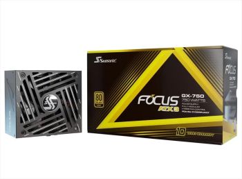 PSU 750W SEASONIC FOCUS GX-750 (2024) w/PCIE 5.0 80+ GOLD , Fully Modular, FOCUS GX-750-V4