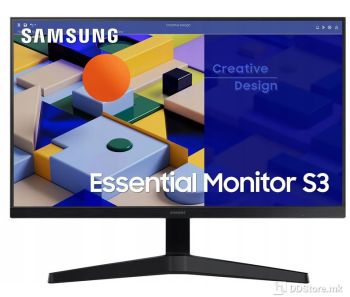 SAMSUNG S27D360GAU 27" Curved 1800R FHD Monitor, Black
