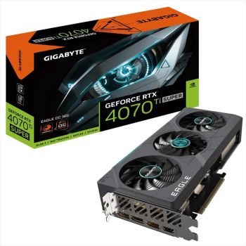 VGA GIGABYTE RTX 4070 Ti SUPER EAGLE OC 16GB GDDR6X, HDMI, 3xDP, GV-N407TSEAGLE OC-16GD