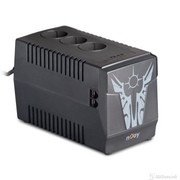 NJOY PALADIN 1000VA, 3 Universal Output Receptacles, Over and Under Voltage Protection