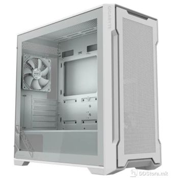 Gigabyte C102 GLASS ICE White w/2xUSB 3.0, 2x 120mm  Fans