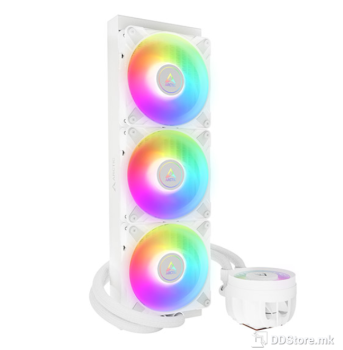 Cooler Liquid Arctic Freezer III 420 ARGB Sockets All Intel/AMD White