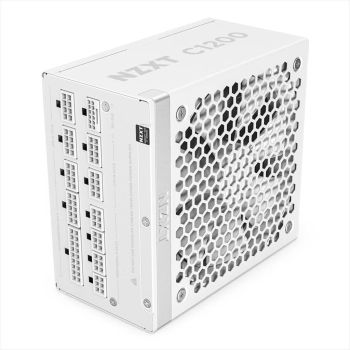 PSU 1200W NZXT C1200 WHITE 80+ GOLD ATX 3.1, w/PCIe 5.0, FULL MODULAR PA-2G2BW-EU