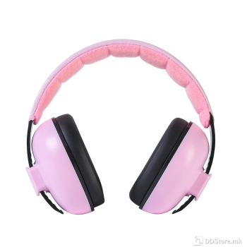 Noise Reduction Earmuffs Tellur For Kids/Antiphones Pink