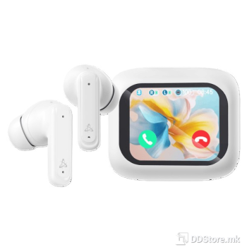 Earbuds SBOX EB-TWS08 Bluetooth White ANC Touch Display