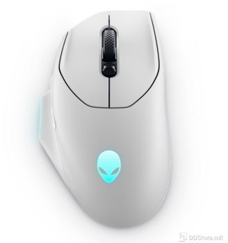 DELL Mouse Alienware Wireless Gaming AW620M, Lunar Light