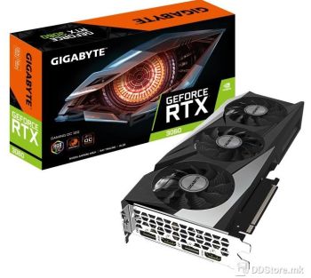 nVidia GeForce RTX 3060 12GB 192bit GV-N3060GAMING OC-12GD rev 2.0 LHR