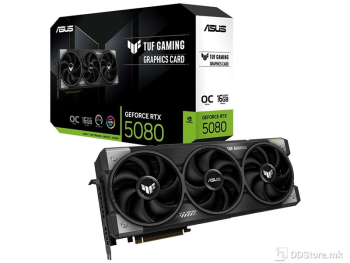 ASUS TUF Gaming GeForce RTX 5080 OC Edition 16GB GDDR7/2xHDMI/3xDP/DX12U/PCIe 5.0