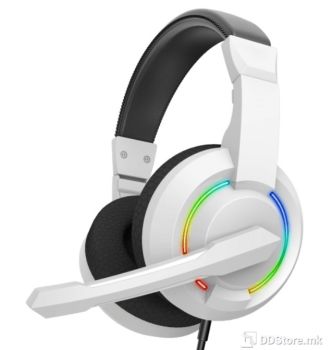 Headphones Baracuda Gaming Hydra White