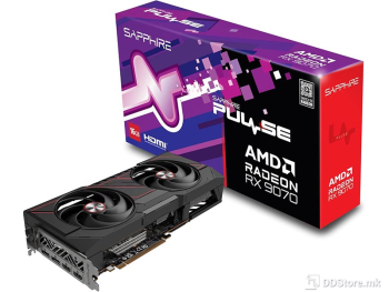 Sapphire AMD PULSE Radeon RX 9070 GAMING 16GB GDDR6 2XHDMI/2xDP Dual-X PCIe 5.0 DX12U