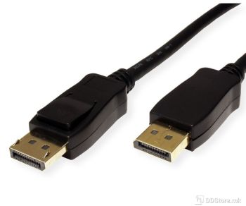 CABLES MONITOR DP M-M 2M, 10K@60Hz, 40Gbit/s, UHBR10, v2.1, Secomp