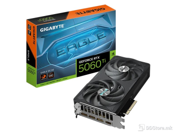 Gigabyte GeForce RTX 5060 Ti EAGLE OC 8GB GDDR7 HDMI/3xDP/DX12U/PCIe 5.0/WINDFORCE 2X