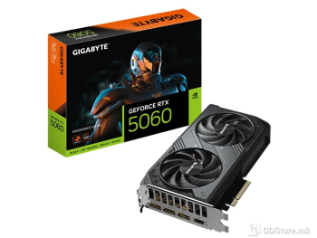Gigabyte GeForce RTX 5060 WINDFORCE OC 8GB GDDR7 HDMI/3xDP/DX12U/PCIe 5.0