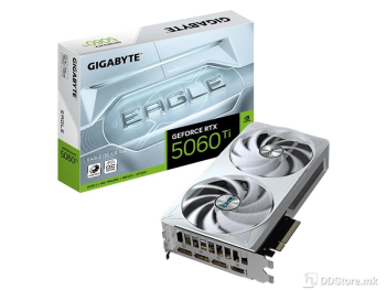 Gigabyte GeForce RTX 5060 Ti EAGLE OC ICE 16GB GDDR7 HDMI/3xDP/DX12U/PCIe 5.0/WINDFORCE 2X