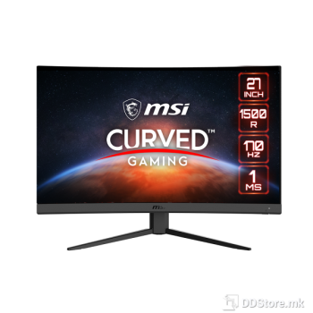 MSI Monitor G27CQ4 E2, 27'' VA, WQHD 2560 x 1440, 170 Hz, 16:9, Contrast 3000:1, 1ms, 1.07Bilions, 250 cd/m2, 178°(H)/178°(V), 2x HDMI,1x DP , 1x Earphone out, Anti-glare, Black, 3Y