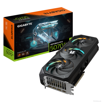 GIGABYTE Graphic Card GeForce RTX 5070 Ti GAMING OC 16G,2588 MHz Core Clock,16GB GDDR7 256bit, PCI-E 5.0