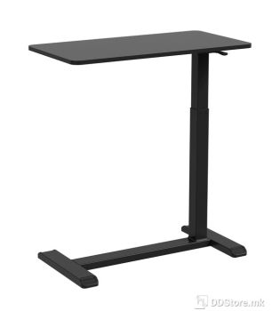 Gembird Mobile laptop desk with caster wheels, black, PN:TVS-DESK-02-BK