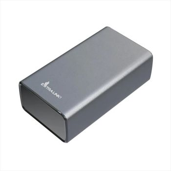 POWER BANK EXTRALINK EPB-127 30000mAh (65W Fast charge)  w/digital display, input (USB-C) /output(USB-A), Silver