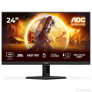 AOC FullHD Flat LED Backlit Gaming monitor 24G4HRE