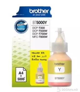 Brother BT5000Y Ink Bottle Yellow
