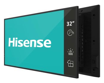 Hisense 32" 32DM66D FHD 500 nits Digital Signage Display - 24/7 Operation