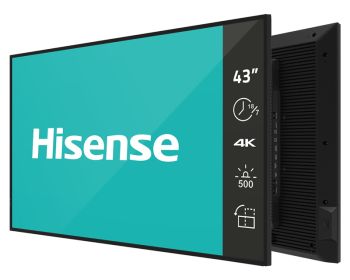 Hisense 43" 43GM50D 4K UHD 500 nits Digital Signage Display - 18/7 Operation
