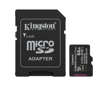 Micro SDXC 64GB Canvas Select Plus G3 150R SDCS3/64GB + adapter