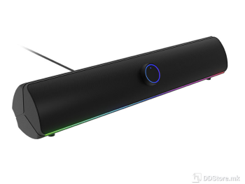 Soundbar Genesis Helium 312BT 2.0 Bluetooth RGB Black